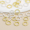 Fiasrel 200pcs Smooth closed-loop jewelry connection