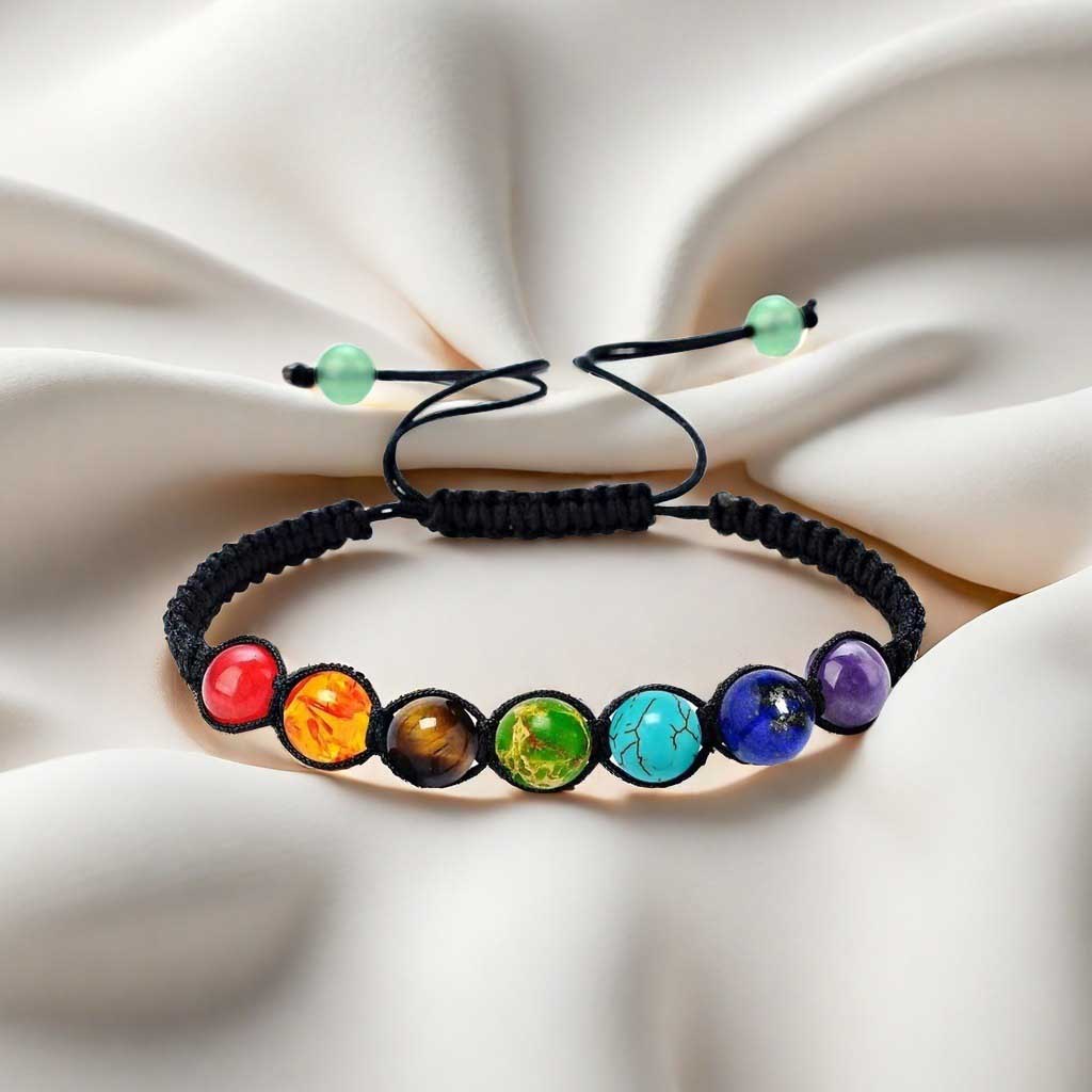 Fiasrel Seven-color stone crystal bracelet