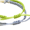 Fiasrel 2pcs Beach surfing shell bracelet