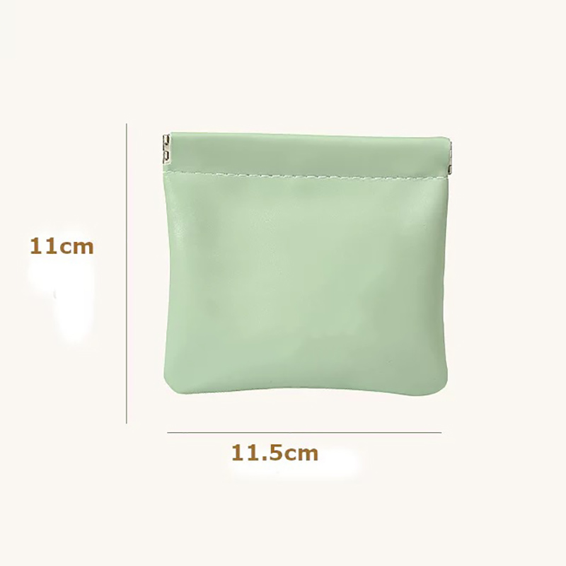 Fiasrel 11.5*11cm Automatic closing small change storage bag