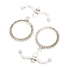 Fiasrel 10pcs DIY Jewelry Accessories Necklace Bracelet OT Clasp Toggle Clasps