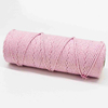Fiasrel Twist rope 2mm 110Yards Cotton Craft Rope Polyester Macrame Cord