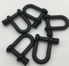 Fiasrel U Anchor Shackle Screw Pin Paracord Bracelet Buckle Outdoor Survival Rope Accessories Paracord Bracelet Parts