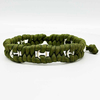 Fiasrel Adjustable Mens Outdoor Survival Paracord Bracelet