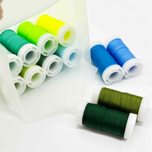 Fiasrel No.72 0.8mm 12rolls/set Bright Color Series Jade Thread Handmade DIY Jewelry Pendant Bracelet Woven Nylon String