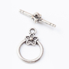 Fiasrel 10pcs DIY Handmade OT Button Bracelet Necklace Connecting Jewelry Tail Claps