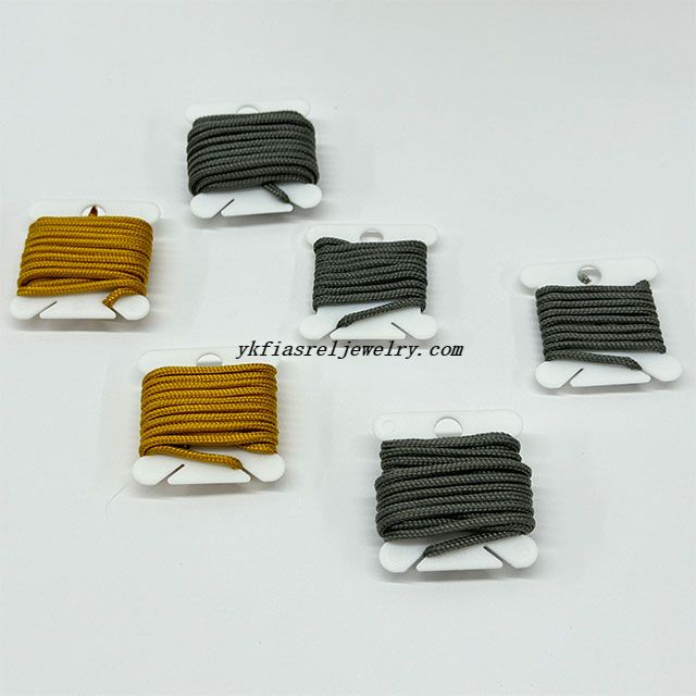 Lock Knot Yellow And Grey Fashion DIY Handmade Bracelet Thread Package for Bracelet Making