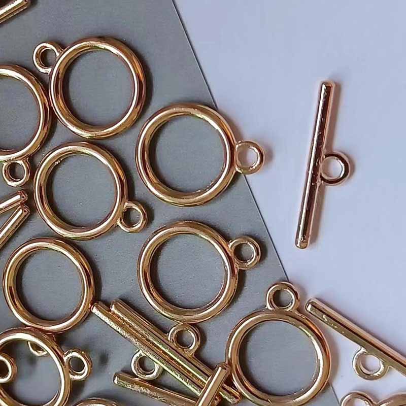 Fiasrel 20pcs Jewelry Finding Connectors OT Toggle Clasp for Jewelry Making