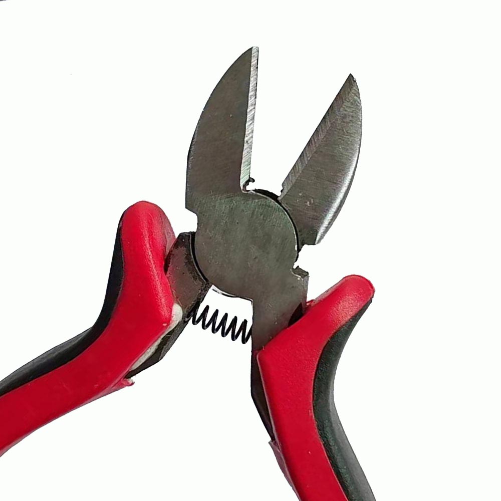 Fiasrel Jewelry Pliers Tools Long Needle Round Flat Bent Cutting Plier Scissors Kit for DIY Jewelry Craft Making