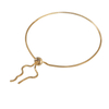 Fiasrel 1m Adjustable Bracelet 18K Gold Plated Anti-allergy Chain Round Beads Pull-out Brass Jewelry Female