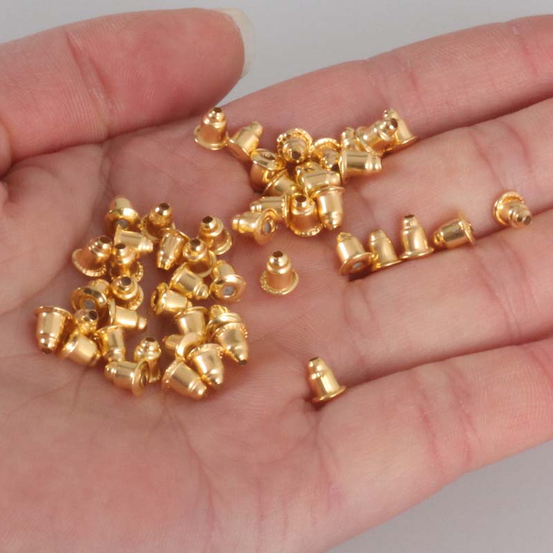 Fiasrel DIY Jewelry Findings Components Kit Ear Plugs Earrings Butterfly Earplug Jewelry Accessories