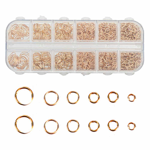 Fiasrel 4-10mm Necklace Jump Ring DIY Circle for Bracelet Necklace Jewelry Accessories