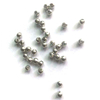 Fiasrel 100pcs Positioning Stopper Spacer Locating Bead for Jewelry Making DIY Bracelet End Clip Clasp