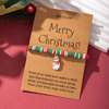 Fiasrel 1pcs Christmas Bracelets Christmas Tree Pendant Bracelets Charm Women Men Gifts