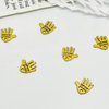 Fuasrel 20pcs 12*13mm Vintage Lucky Palm Charms Environmental Alloy Letter Nail Charms Jewelry Pendants Beads