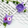 Fiasrel 10pcs Ghost Fairy Little Monster Funny Big Eye Alloy Beads
