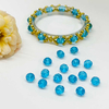 Fiasrel 50pcs 8mm DIY Crystal Beads for Jewelry Making