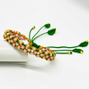 Fiasrel Handmade String Wrap Adjustable Bracelets Friendship Braided Rope Bracelets