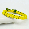 Fiasrel Handmade Weave Rope Woven Wax Thread Wrap Bracelet Simple Rope Knot Friendship Bracelet for Men and Women