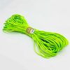 Fiasrel 20 Yards/lot 1.5/2.0/2.5mm Satin Nylon Cord Thread Chinese Knotting Silky Macrame Braided Rope For DIY Tassels Beading Bracelets Necklace Jewelry Making Home Decor Crafts