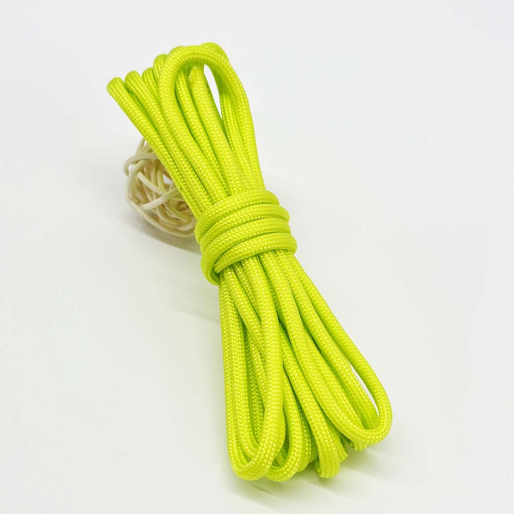 Fiasrel Multicolor 4mm 7-Core Paracord Rope for Crafts DIY Jewelry Necklaces Bracelets - Polyester Fiber, 122lb Tensile Strength