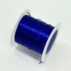 Fiasrel 1pcs 0.8mm 10Yards Elastic Bead Cord Flat Elastic Crystal String for Stretch Bracelet Making Beading Bracelet Necklace Jewelry Making Craft Supplies