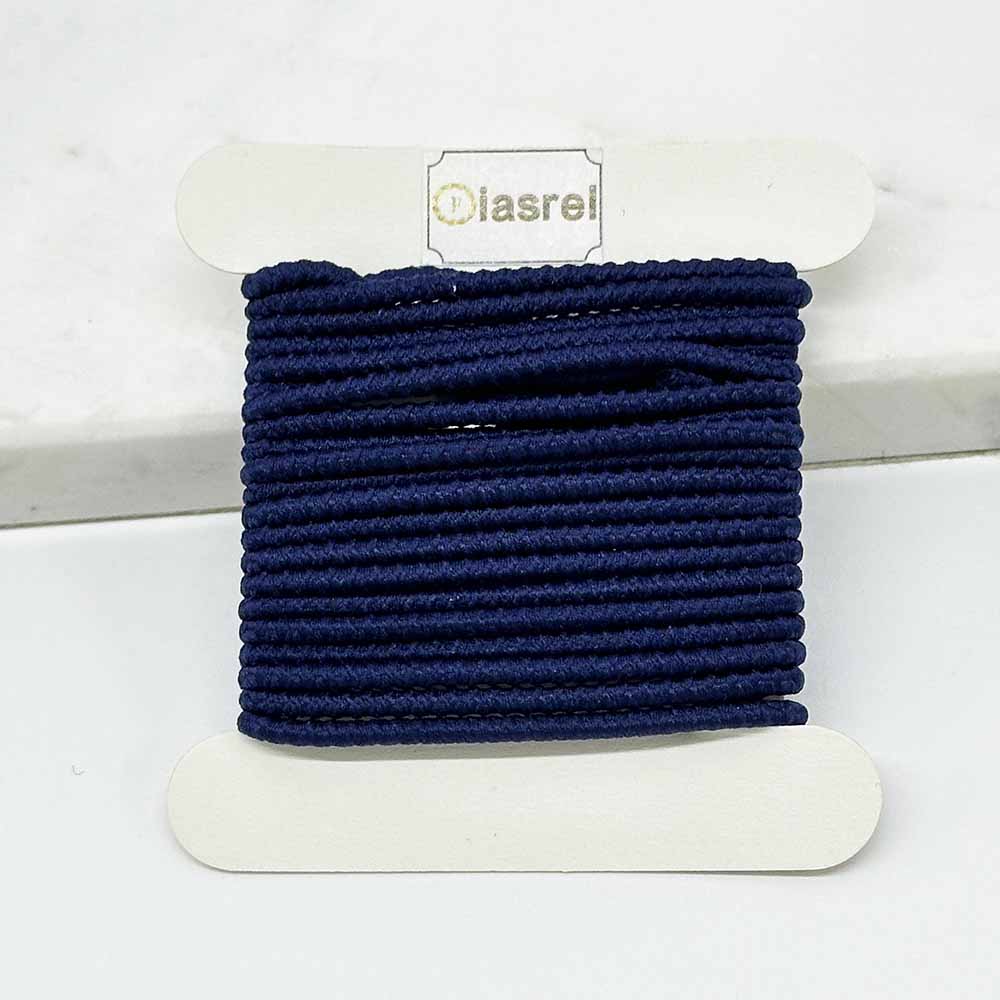 Fiasrel 5pcs 2mm Rubber Cord Rubber Band Rubber Braid Hat Rubber Round Rubber Elastic Colorful Many Color Hairband Ponytail Holder Ties