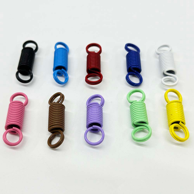 Fiasrel 10/20/50pcs Multifunctional Decorative Buckle DIY Keyring Connection Buckle Double Coil Spring Jewelry Accessories
