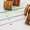 Fiasrel 0.8/1.0/1.5/2.0mm Rainbow Nylon Cord Thread Bracelet Braided String Chinese Knot Macrame Cord for Beading, Bracelets & Necklaces Jewelry Crafting