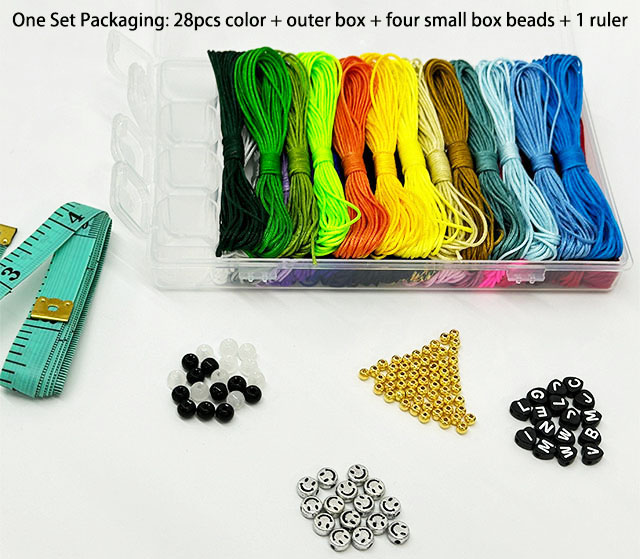 one set beads Fiasrel 0.8mm Nylon Chinese Knot Macrame Cord Rope