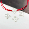 Fiasrel 20/50pcs Vintage Style Metal Cloud Pendant Charms Beads for DIY Necklace Bracelet Jewelry Making Accessories
