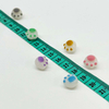 Fiasrel 20/50pcs 3D Cat Paw Spacer Acrylic Cat Paw Print Beads Cute Animal Print Shaped Acrylic Beads for Bracelet Necklace Earring Jewellery Making DIY Crafts