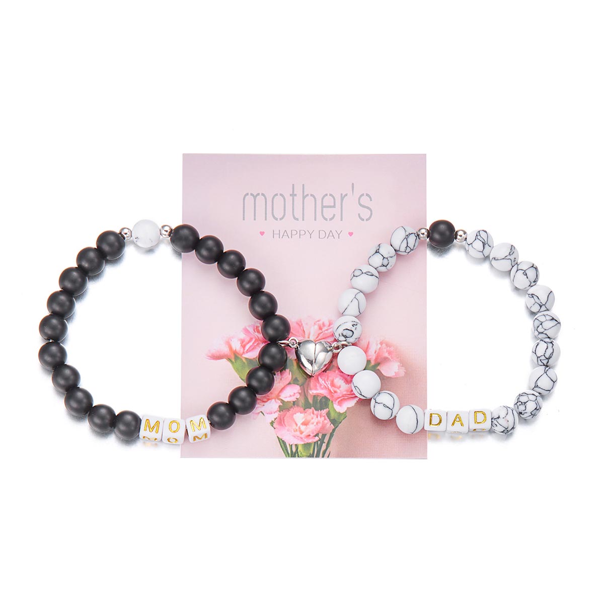 Fiasrel Magnet Bracelets Natural Stone Beads Bracelet Gift Jewelry