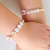 Fiasrel Parent-child Bracelet Set Fashionable Thanksgiving Mother's Day Bead Bracelet Small 