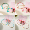 Fiasrel Hot Selling Letter Bead Parent-child Bracelet Set Fashionable Thanksgiving Mother's Day Bead Bracelet Small