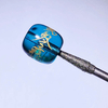Fiasrel 2025 "Sui Sui Zhu" Engraved Beads | Year of the Snake Accessories | Loose Carved Beads for DIY Bracelets | "Yearly Blessings" Charms