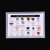 Fiasrel 24 Specimens of Natural Crystal Agate & Semi-Precious Stones - Polished Mineral Rocks for Geological Education