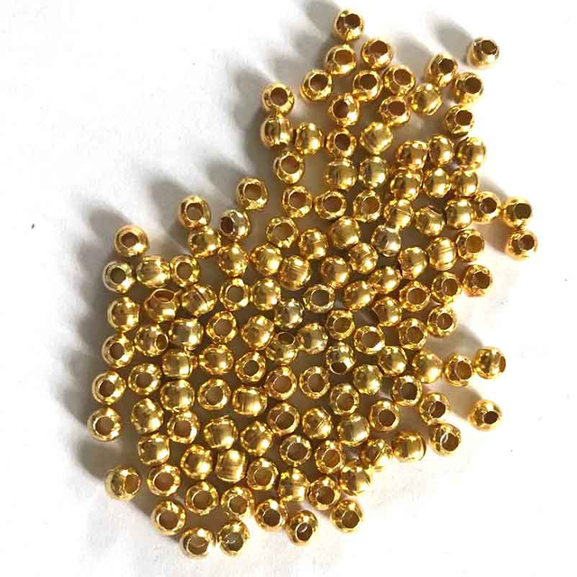 Fiasrel 100pcs Positioning Stopper Spacer Locating Bead for Jewelry Making DIY Bracelet End Clip Clasp