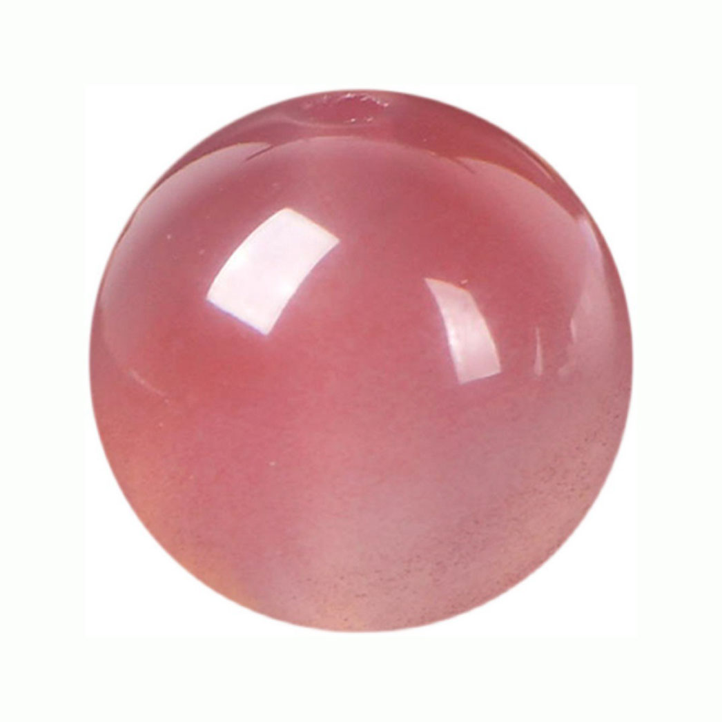 fiasrel 7A Grade Agate Loose Beads - Round Spacer Beads for DIY Crystal Jewelry Making