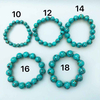 fiasrel 1bundle Green Turquoise Drum Beads - Tibetan Round Spacer Beads for DIY Jewelry Making