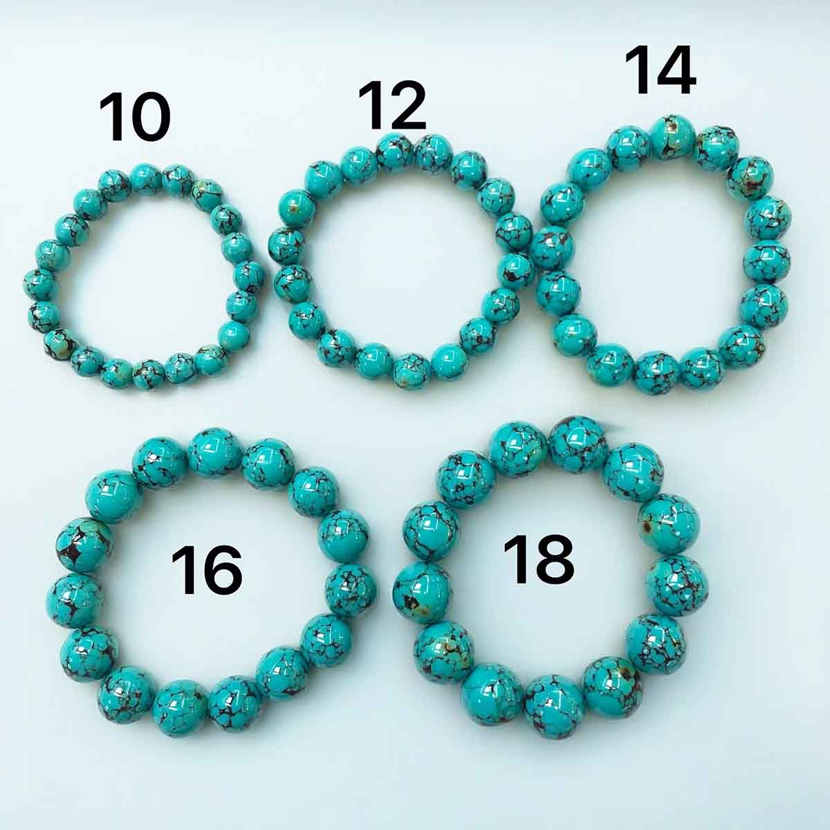 fiasrel 1bundle Green Turquoise Drum Beads - Tibetan Round Spacer Beads for DIY Jewelry Making