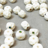 fiasrel 1bundle Tibetan-Style Camel Bone Meteorite Crater Beads with Collectible Ornamental Accessories