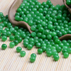 fiasrel 1bundle Natural Jade Beads Fei Cui Ba Mountain Jade Loose Gemstone Beads