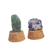 fiasrel Natural Crystal Raw Stones | Semi-Precious Gemstone Mineral Specimens for Display, Kids' Science Education & Collection