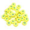Fiasrel 1000pcs 10mm Fruit Soft clay beads - kiwi fruit