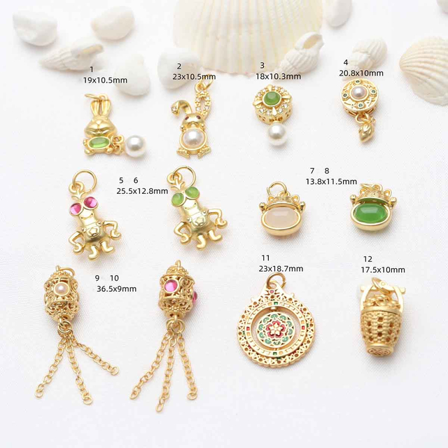 Fiasrel DIY Bracelet bead separator Drop Pendant