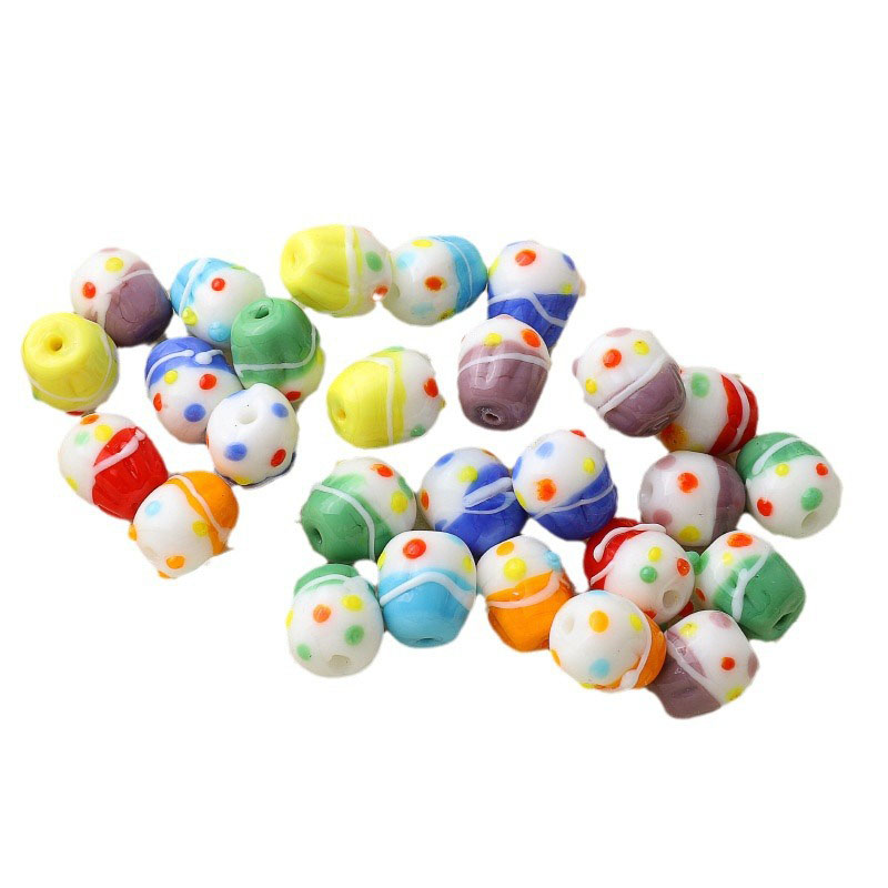 Fiasrel Cake glass beads