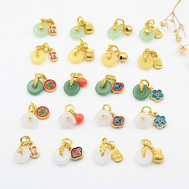 Fiasrel The Peace and prosperity bell Drop Pendant