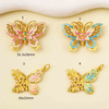 Fiasrel Floating light little butterfly Drop Pendant