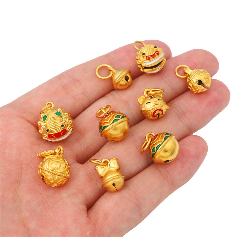 Fiasrel Wealth-attracting PI Xiu bell Drop Pendant